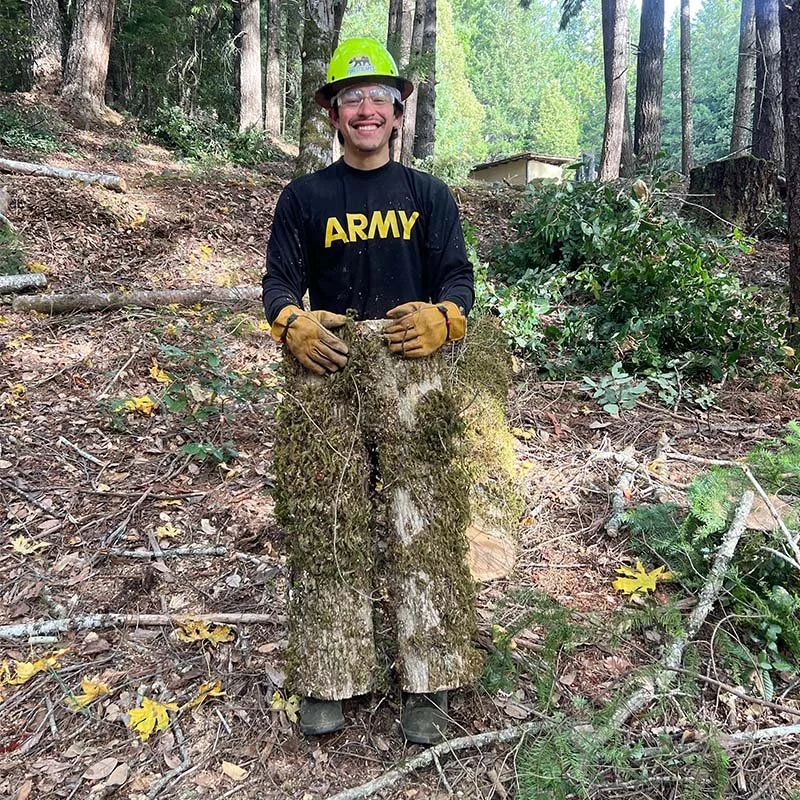 Victor Perez, foreman of ForestScapes LLC