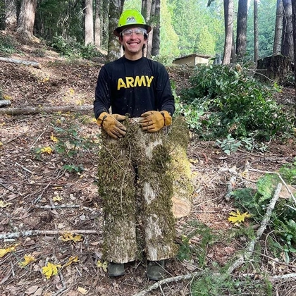 A picture of Victor, foreman at Forestscapes